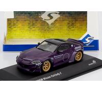 SOLIDO 1/43 NISSAN 400Z COUPE ROCKET BUNNY 2022 VIOLA MODELLINO STATICO DIECAST