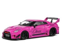 MODELLINO AUTO STATICO SOLIDO NISSAN GT-R R35 LB WORKS COUPE 2019 VIOLA 1/43