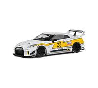 Solido 1:43 Nissan GTR35 LBWK Silhouette White 2019