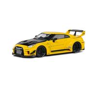 2022 Nissan GT-R (R35) Liberty Walk Body Kit Amarillo/Negro 1:43 Solido S4311206