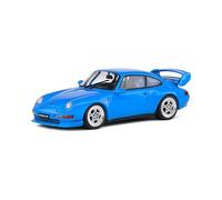 Porsche 911 993 Rs Clubsport Coupe 1993 Light Blue 1:43 Model 4313801 SOLIDO