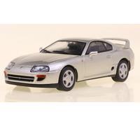 2002 Toyota Supra MK4 2JZ Plateado 1:43 Solido S4314002