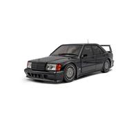 Mercedes 190 W201 Evo 2 1990 Nero Modellino 1:18 Solido