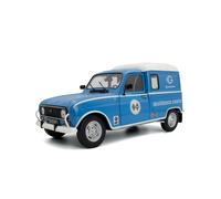 SOLIDO 1802209 MINIATURA RENAULT 4LF4 GORDINI SERVICE BLU 1976 1/18