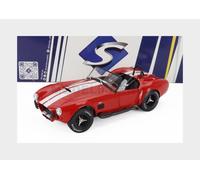 SOLIDO 1804911 FORD USA - SHELBY COBRA 427 S/C SPIDER 1965 - RED WHITE - 1/18