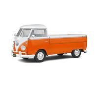 1950 Volkswagen VW T1 Pickup "Surfera" Naranja/Blanco 1:18 Solido S1806701