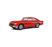 SOLIDO 1807103 MINIATURA ASTON MARTIN DB5 ROSSO METALLIZZATO 1964 1/18