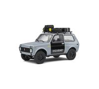 SOLIDO 1807302 MINIATURA LADA NIVA (VLADA) GRIGIO 1980 1/18