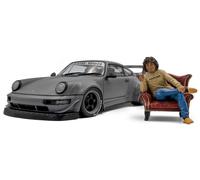 SOLIDO 1807517 BODYKIT MINIATURA RWB GRIGIO NARDO 2024 1/18