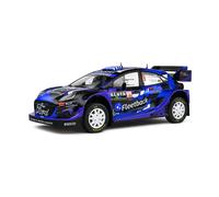 SOLIDO 1809506 MINIATURA FORD PUMA RALLY1 IBRIDO BLU N9 SERDERIDIS /MICLOTTE RA