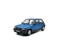 SOLIDO 1810004 MINIATURE RENAULT 5 GT TURBO MK1 BLU ALPINE 1985 1/18