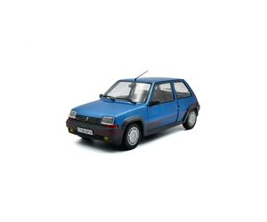 SOLIDO 1810004 MINIATURE RENAULT 5 GT TURBO MK1 BLU ALPINE 1985 1/18