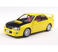 Subaru Impreza WRX STI 2003 Giallo Modellino 1:18 Solido
