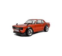 SOLIDO 1813003 MINIATURA NISSAN SKYLINE (C10) HAKOSUKA FUNZIONA ARANCIONE MET...