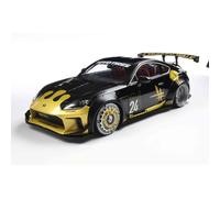 SOLIDO 1813603 MINITURE TOYOTA GR86 LIBERTY WALK KIT CORPO NERO E ORO 2024 1/