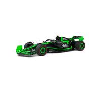 SOLIDO 1814101 MINIATURA FORMULA 1 KICK WABER F1 TEAM C44 NERO Z.GUANYU BAHRA
