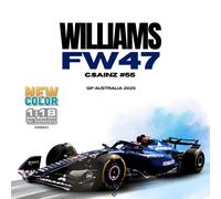 SOLIDO 1818802 MINIATURA WILLIAMS FW47 BLU C.SAINZ 55 GP AUSTRALIA 2025 1/18
