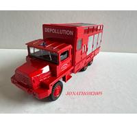 Solido 3156 - Camion Berliet GBC 8 KT Genieri Pompieri Loire Atlantico Al 1/50 °