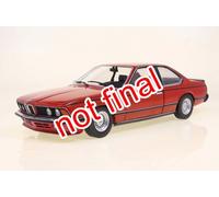 Solido 421183730 - 1:18 BMW 635 Csi (E24) Rosso - Nuovo