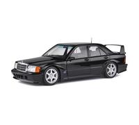 Solido Modellino Auto Mercedes-Benz 190E Evo 2 1:18 Pressofuso Nero