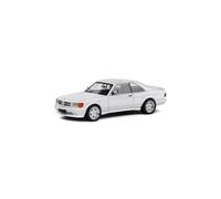 SOLIDO 4310904 MINIATURA MERCEDES SEC 560 AMG WIDEBODY CLASSIC BIANCO 1990 1/43