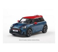 SOLIDO 4315003 MINI COOPER IN MINIATURA JOHN COOPER WORKS ISOLA BLU METALLIZZ...