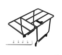 Solido acciaio elettrico scooter posteriore Carrier Rack per modifica Heavy Duty bagagli Holder Shelf Fit per vari telai di coda 27x17cm