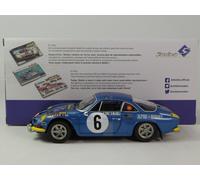Solido Alpine Renault A110 1600S #6 Andruet Rally Montecarlo 1972 1/18 S1804207