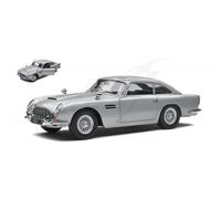 MODELLINO AUTO STATICO SOLIDO ASTON MARTIN DB5 1964 SILVER MODELLISMO SCALA 1:18