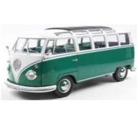 Solido Auto Diecast Scala 1:18 VW T1 Samba Verde/Bianco 1962