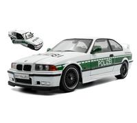 Solido BMW 3-SERIES M3 (E36) COUPE POLIZEI 1991 WHITE/GREEN 1:18