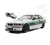 SOLIDO BMW 3-SERIES M3 (E36) COUPE POLIZEI 1991 WHITE/GREEN 1:18 - SL1803915