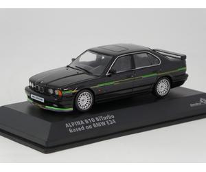 Solido BMW E34 Alpina B10 Biturbo black with green stripes 1994 1/43 S4310406