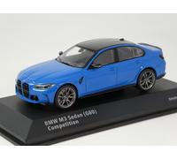 Solido BMW M3 Sedan G80 Competition Santorini blue 2023 1/43 S4315302