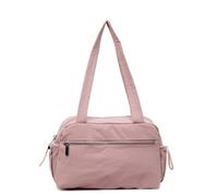 Solido colore a tracolla semplice per lo shopping da viaggio per il lavoro scolastico universitario (rosa)