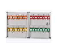 Solido Cucina Corridoio Mobili Armadietto Chiave Cassetta Chiave a Parete in Lega di Alluminio Agenzia Immobiliare Proprietà Porta Chiave Scatola di immagazzinaggio Auto Chiavi 24/32/48 Fori (Color