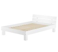 Solido extra lungo matrimoniale bianco 140x220 in Faggio 60.86-14-220W