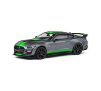 2020 Ford Shelby Mustang GT500 Fast Track Grafito/Verde 1:43 Solido S4311504