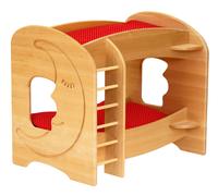 Solido letto a castello per bambole e accessori 931-3087