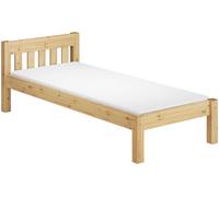 Solido letto classico in pino con 100x200 materasso su doghe rigide 60.38-10M