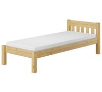 Solido letto classico in pino con 90x200 materasso su doghe rigide 60.38-09M