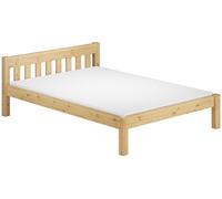 Solido letto una piazza larga con materasso 120x200 doghe regolabili 60.38-12FVM