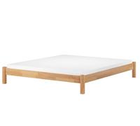 Solido matrimoniale futon 180x200 Faggio con doghe rigide e materassi 60.84-18M2