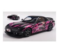 SOLIDO MAZDA RX-7 (FD3RS) WORKS ITASHA COUPE 1999 BLACK/VIOLET 1:18 - SL1810605