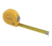 Solido Metro a nastro, metro a nastro, 3 m, con morsetto per cintura, sistema di avvolgimento e blocco, marchio CE