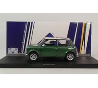 Solido Mini Cooper Sport British Racing green & flag 1997 1/18 S1800612