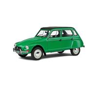 MODELLINO AUTO STATICO SOLIDO CITRONE DYANE 6 1976 VERDE MODELLISMO SCALA 1:18