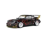 Solido Modellino auto scala 1:18 Porsche RWB nero