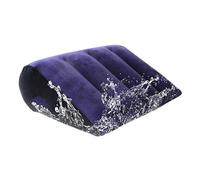 Solido, Morbido, Cuscino Cuneo, Cuscino Gonfiabile Blu, Cuscino di Sostegno Yoga, Regalo per Coppia -H8-It