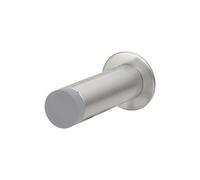 Solido muro della porta cuscinetto Ø 20 mm | lunghezza: 80 mm | Fermaporta | Alluminio argento | 1 pezzi